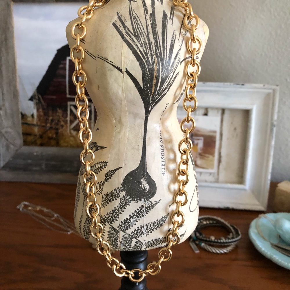 Bronze chain necklace ❣️